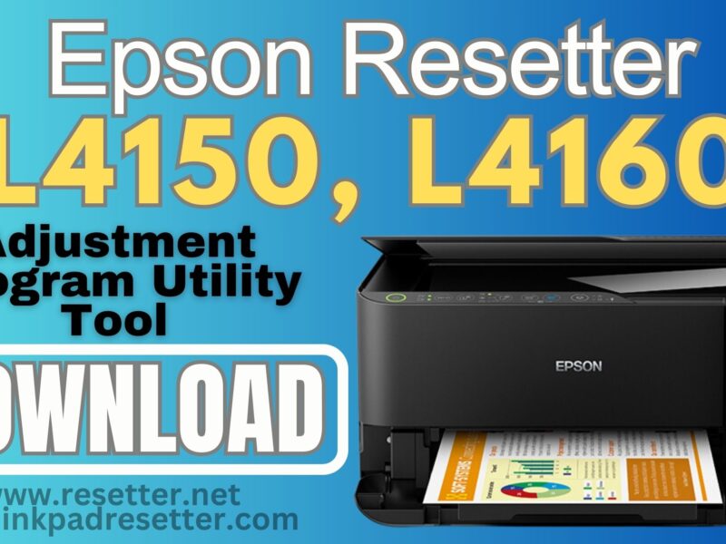 Epson L4150, L4160 Adjustment Program | Resetter