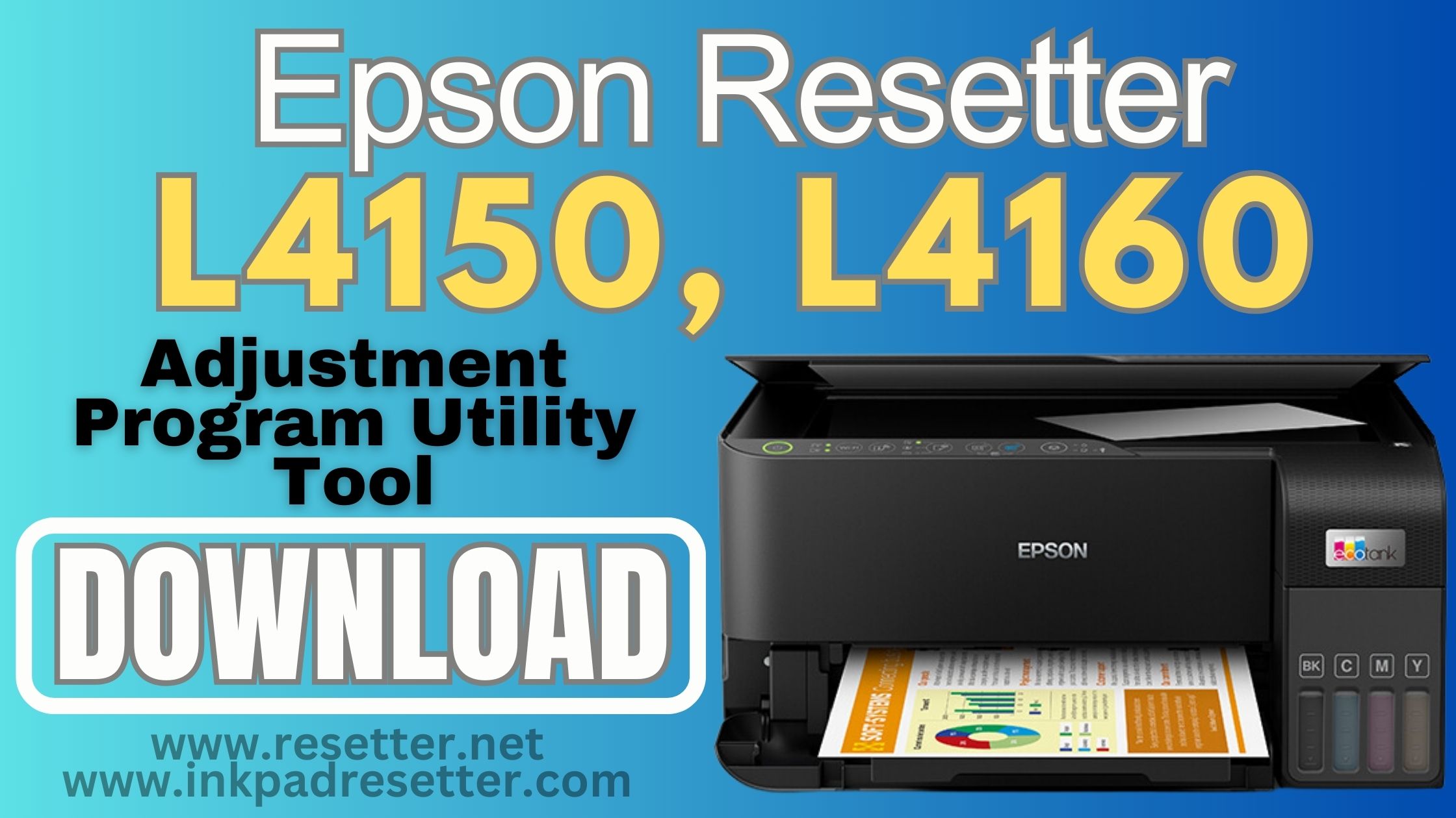 Epson L4150, L4160 Adjustment Program | Resetter