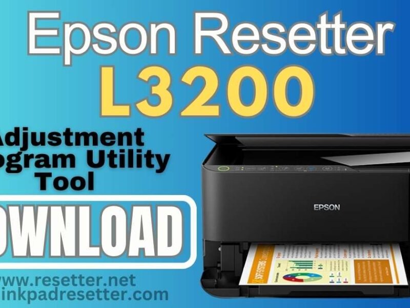 Epson L3200 Adjustment Program | Resetter