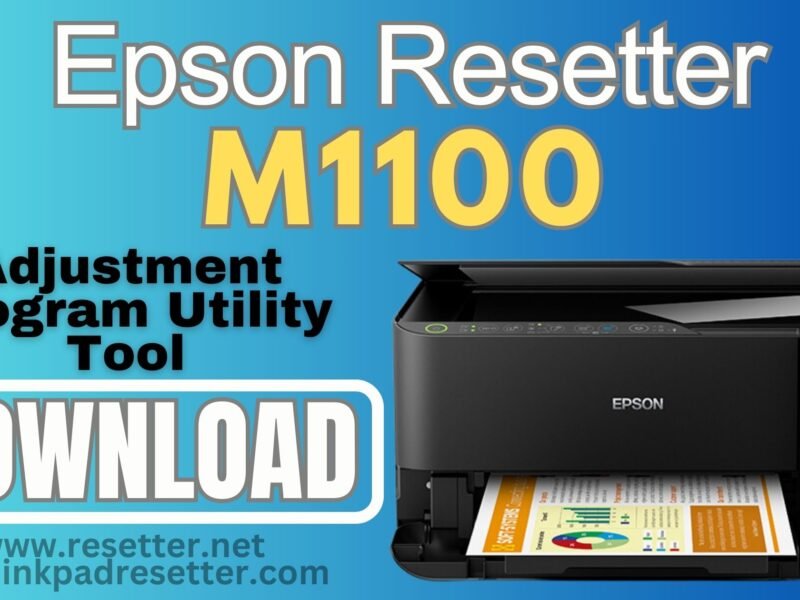 Epson M1100 Adjustment Program | Resetter