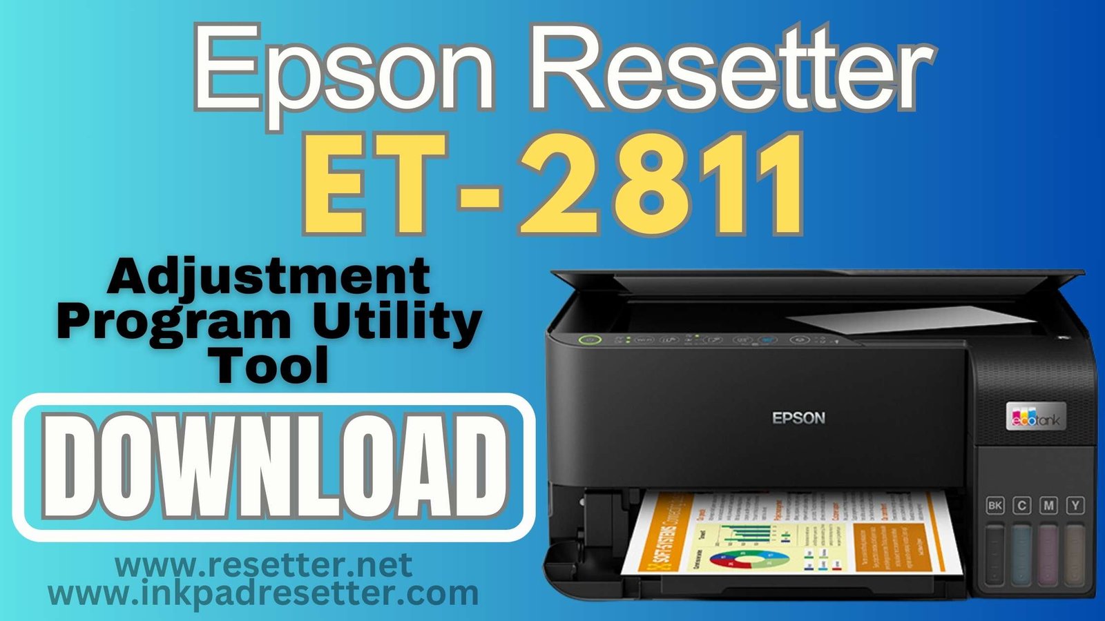 Epson ET-2811 Adjustment Program | Resetter