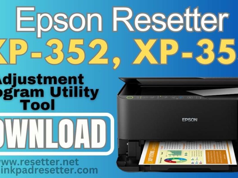 Epson XP-352, XP-355 Adjustment Program | Resetter