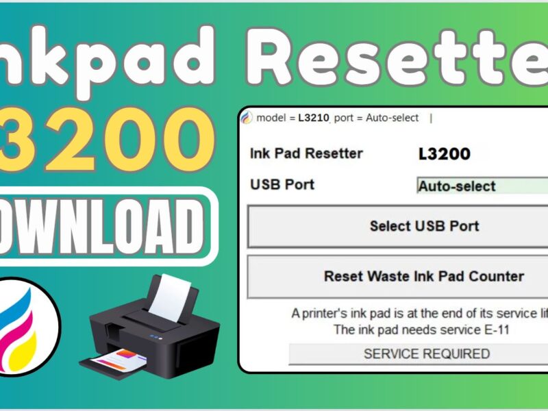 Epson L3200 Inkpad Resetter | L3200 Resetter