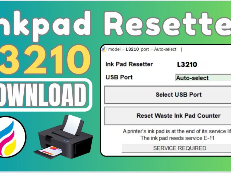 Epson L3210 Inkpad Resetter | L3210 Resetter