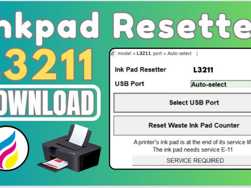 Epson L3211 Inkpad Resetter | L3211 Resetter