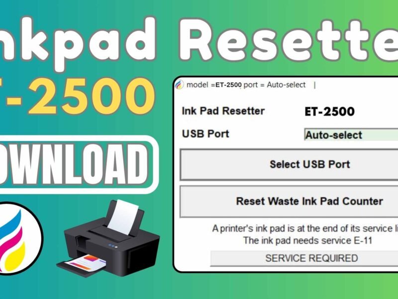 Epson ET-2500 Resetter | Inkpad Resetter