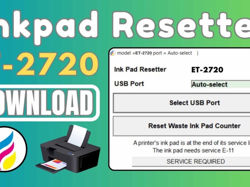 Epson ET-2720 Resetter | Inkpad Resetter