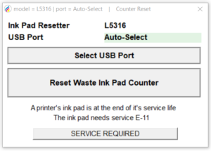 L5316 inkpad resetter