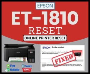Epson Reset ET-1810
