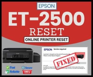 Epson Reset ET-2500