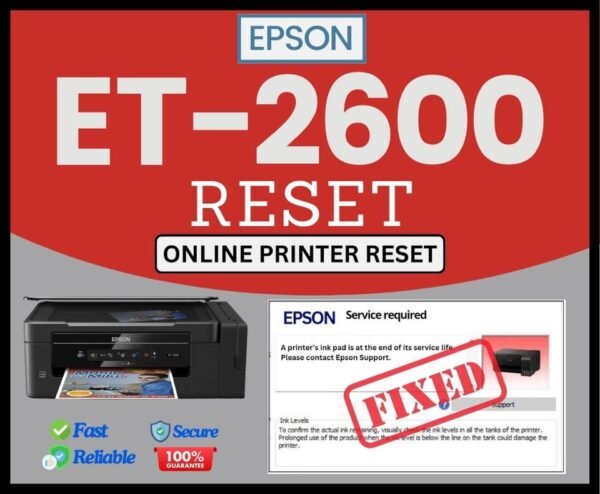 Epson Reset ET-2600