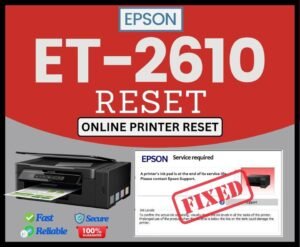 Epson Reset ET-2610