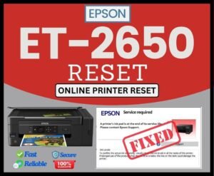 Epson Reset ET-2650