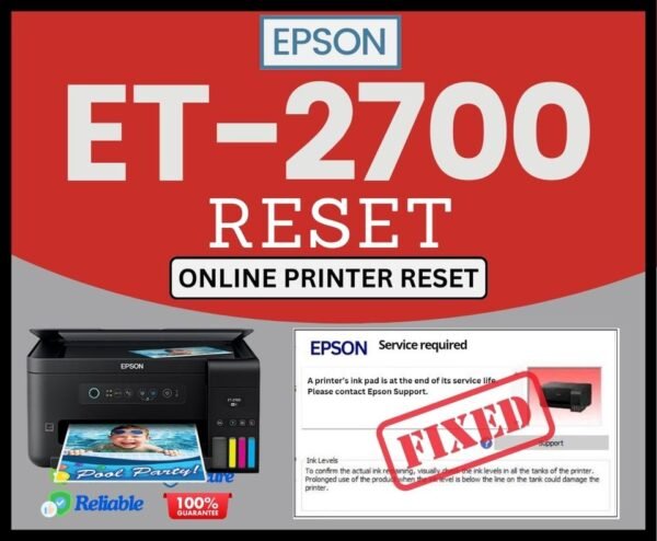 Epson Reset ET-2700