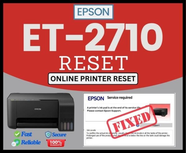 Epson Reset ET-2710