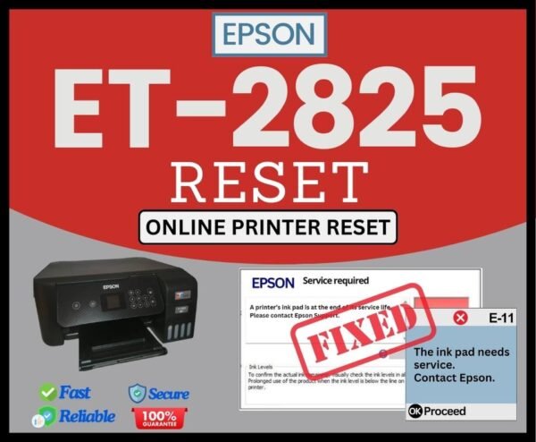 Epson Reset ET-2825